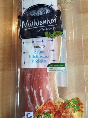 Delikatess Bacon Frühstücksspeck in Scheiben - Produkt