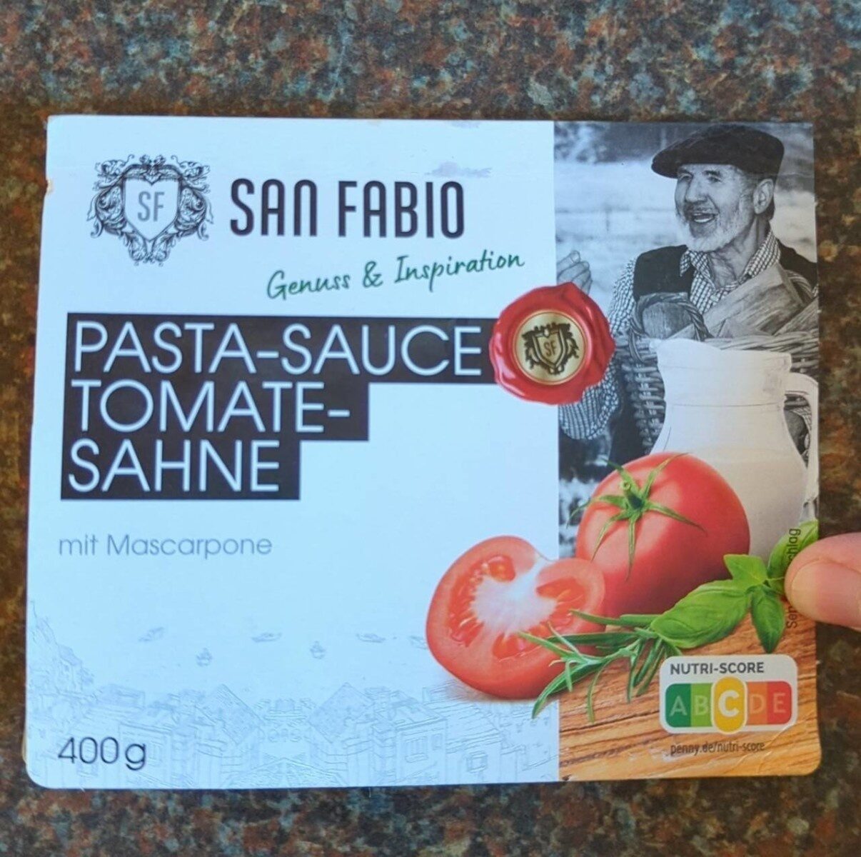 Pasta-Sauce-Tomate-Sahne - Produkt