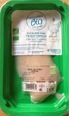 Escalope fine Poulet fermier - Product - fr