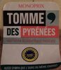 Tomme des pyrenees - Producto