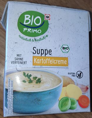 Kartoffelcreme-Suppe, mit Sahne verfeinert (Bio) - Produkt