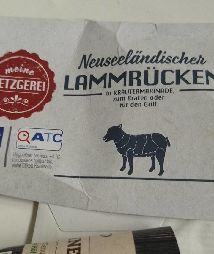 Neuseeländischen Lammrücken - Produkt