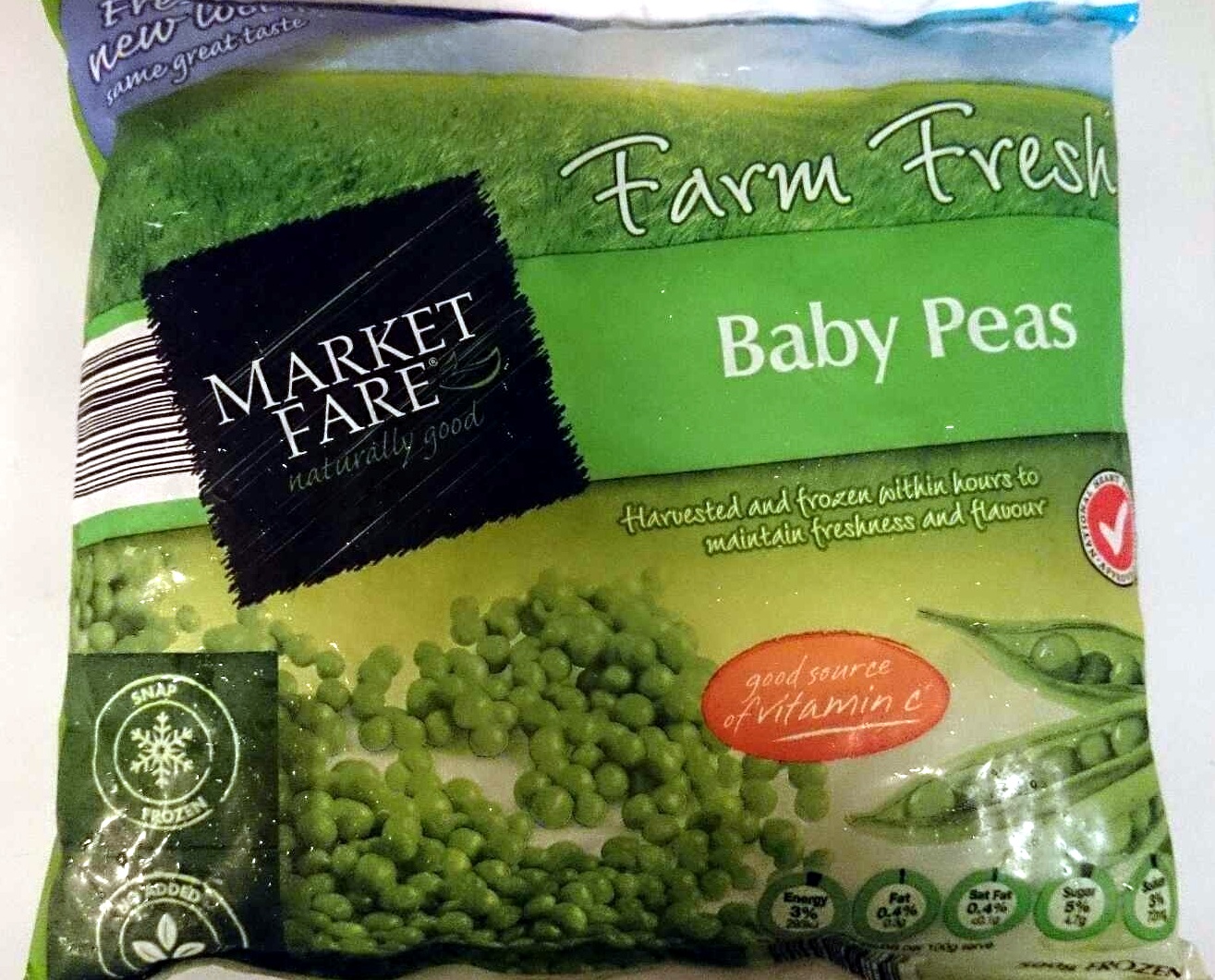 Farm Fresh Baby Peas - Produit - en