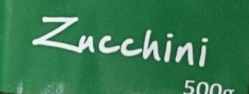 Fresh Zucchini - Ingredients