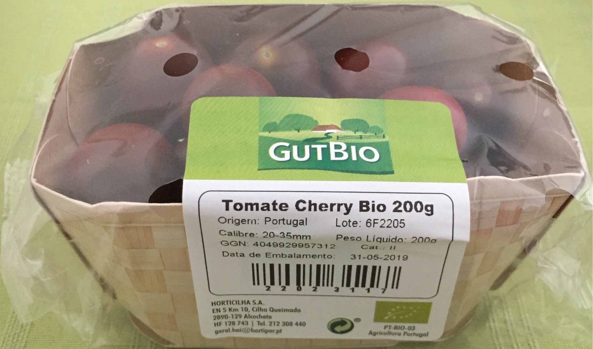 Tomate Cherry Bio 200g - Produit
