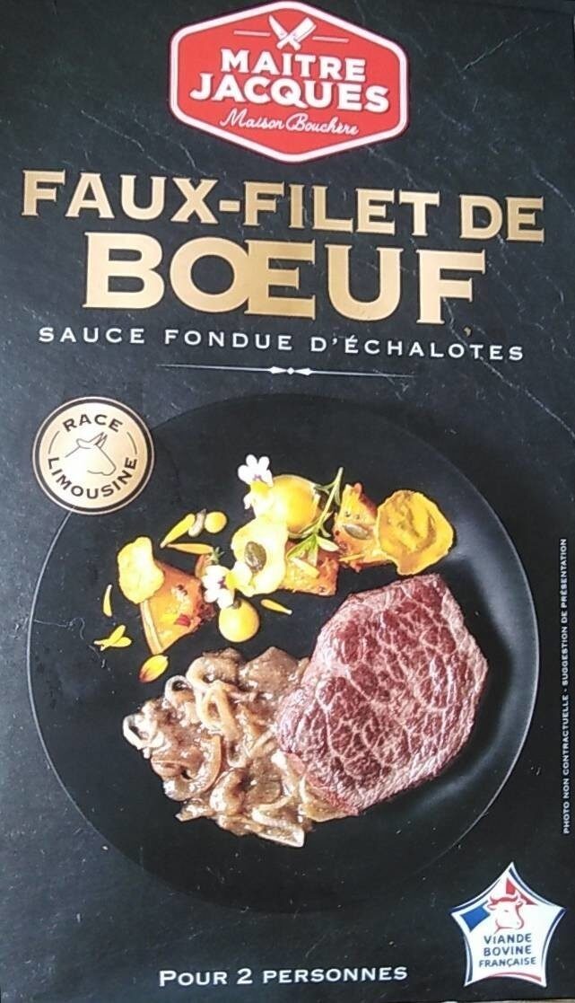 Faux-filet de bœuf sauce fondue d'échalotes - Product - fr