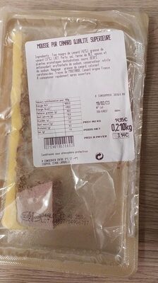 Mousse pur canard qualité supérieure - Produkt - fr