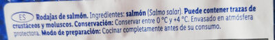 2 rodajas de salmón - Ingredients - es