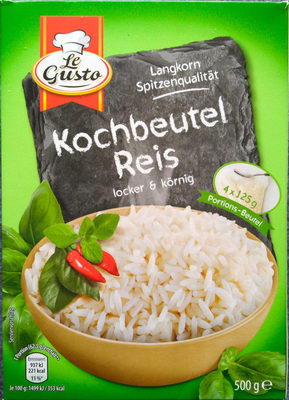 Kochbeutel Reis locker & körnig - Produkt