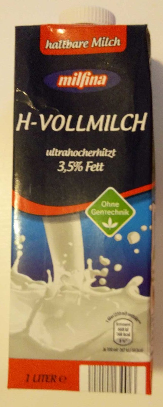 H-Vollmilch 3,5% - Prodotto - de