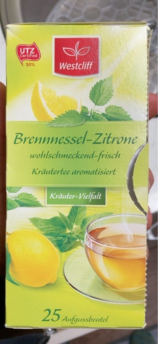 Brennnessel-Zitrone Kräutertee - Produit