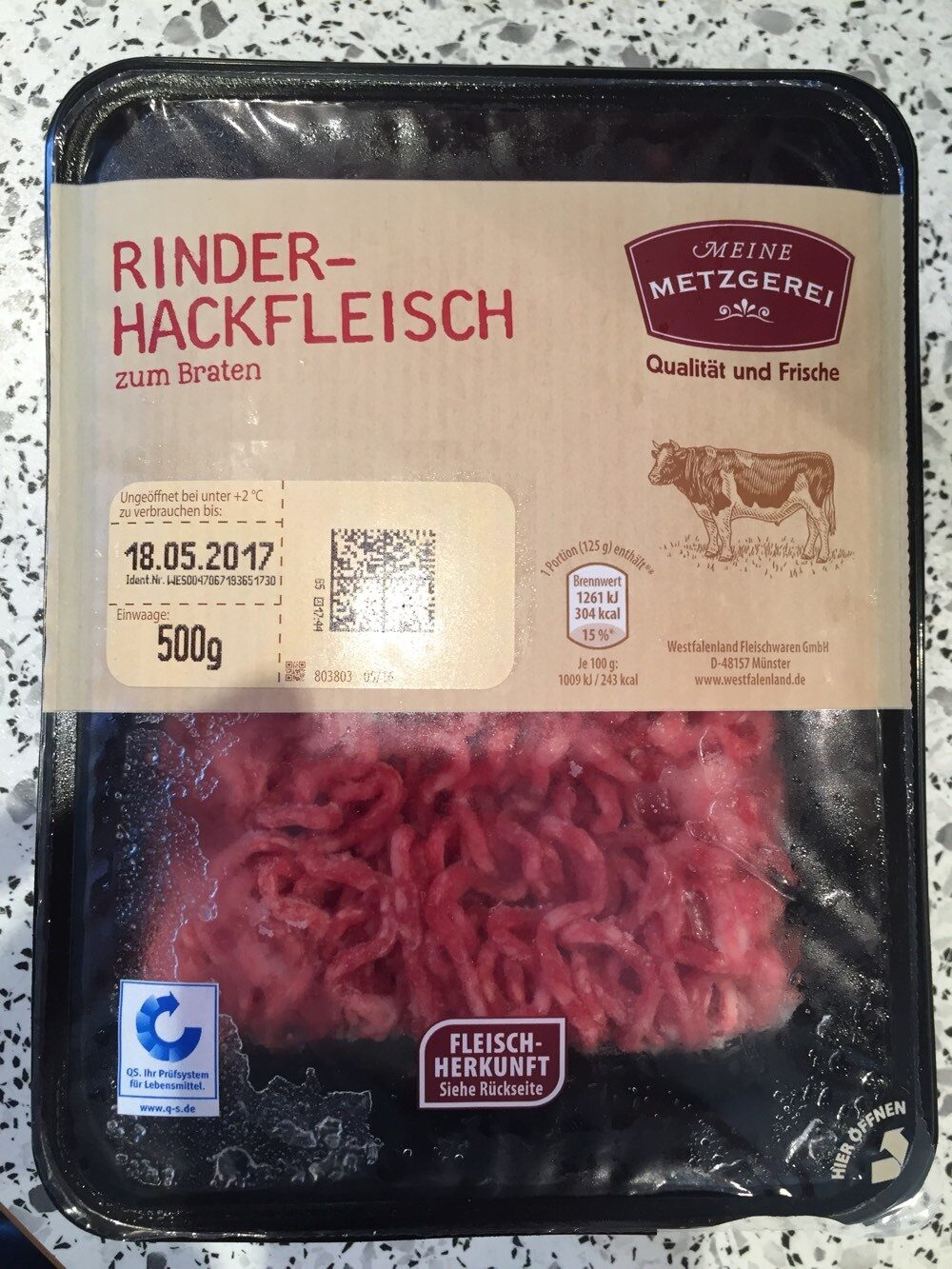 Rinder-Hackfleisch - Produkt