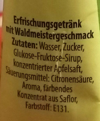 Waldmeister - Ingredients - de