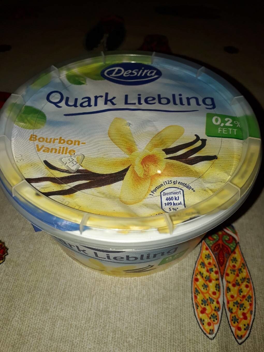 Desira Quark Liebling Bourbon vanille - Produkt