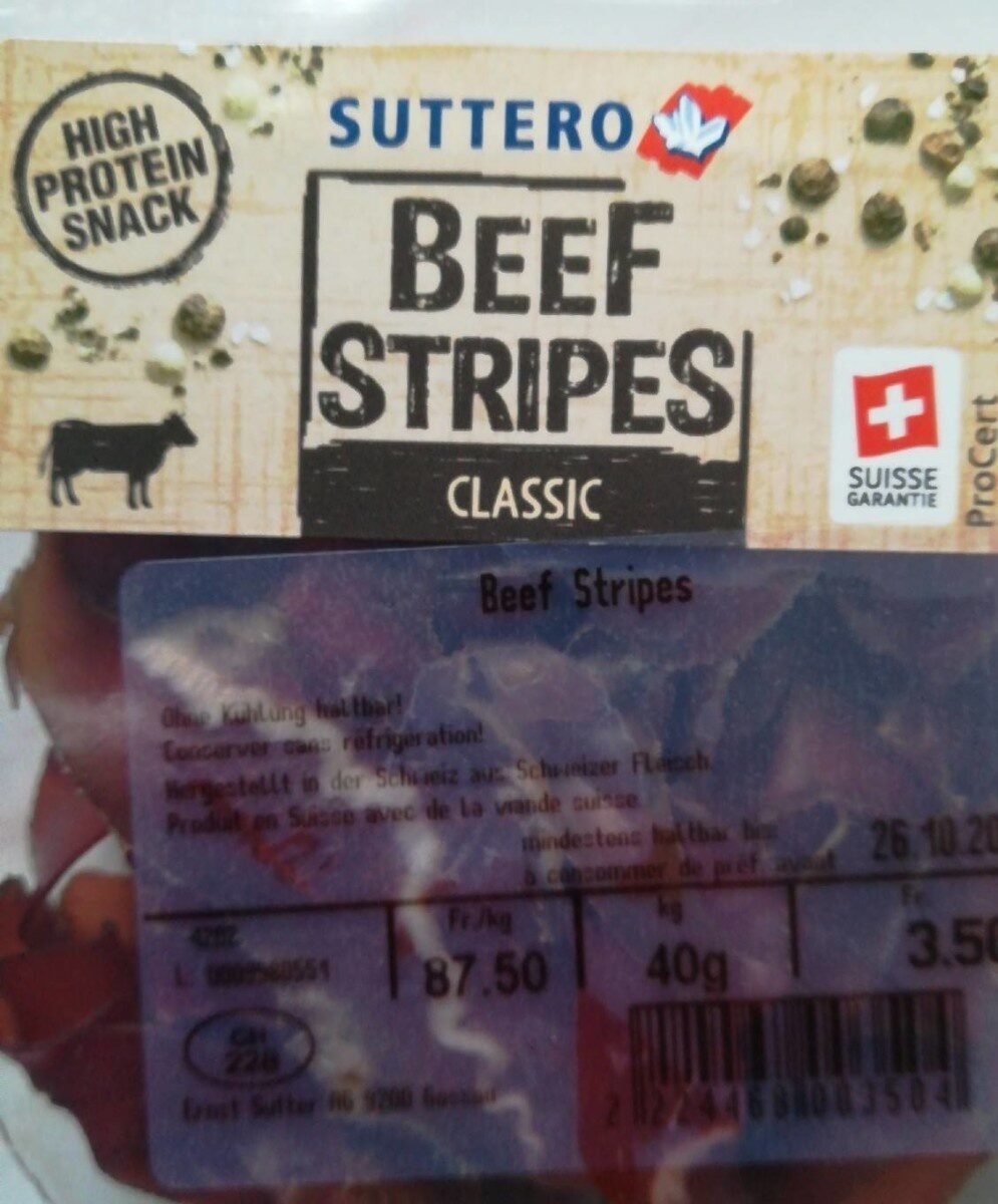 Beef Stripes Classic - Prodotto - fr
