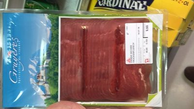 Gruyères : viande séchée - Product - fr