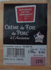 Crème de foie de porc à l'ancienne - Product