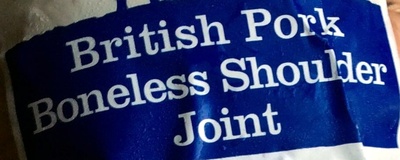 British pork boneless shoulder joint - Ingredients