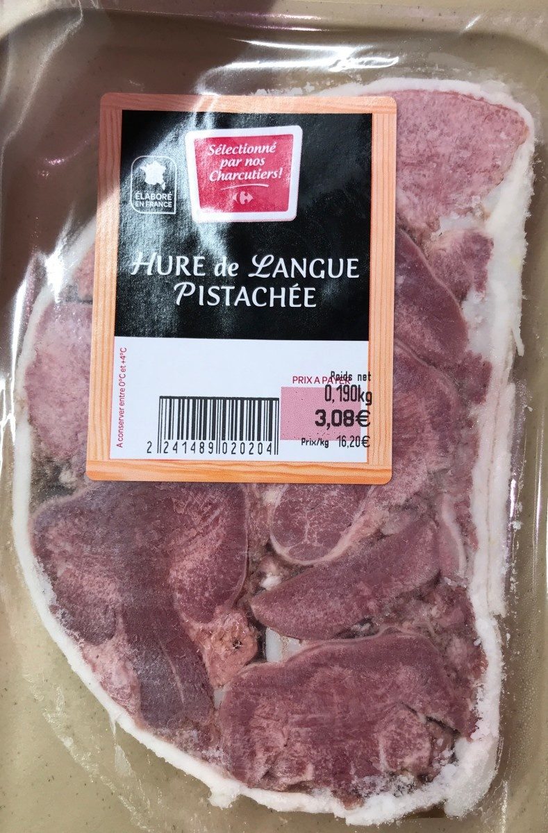 Hure de langue pistachee - Product - fr