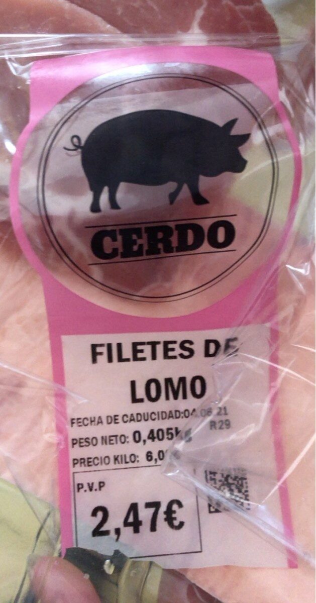 Filetes de lomo - Product - es