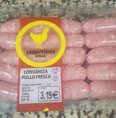 Longaniza pollo fresca - Producte - es