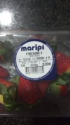 Strawberries - Ingredients - es