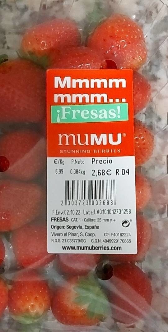 Fresas - Producte - es