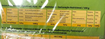 Kiwi Amarillo - Informació nutricional - es
