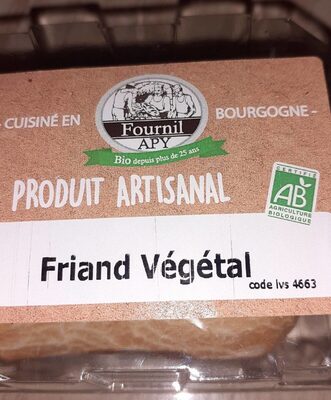 Friand vegetal - Product