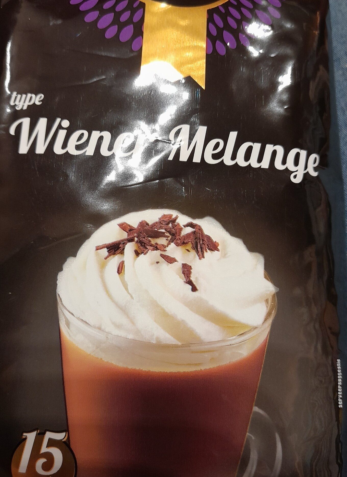 Wiener Melange Koel en droog bewaren. consumeren. - Product