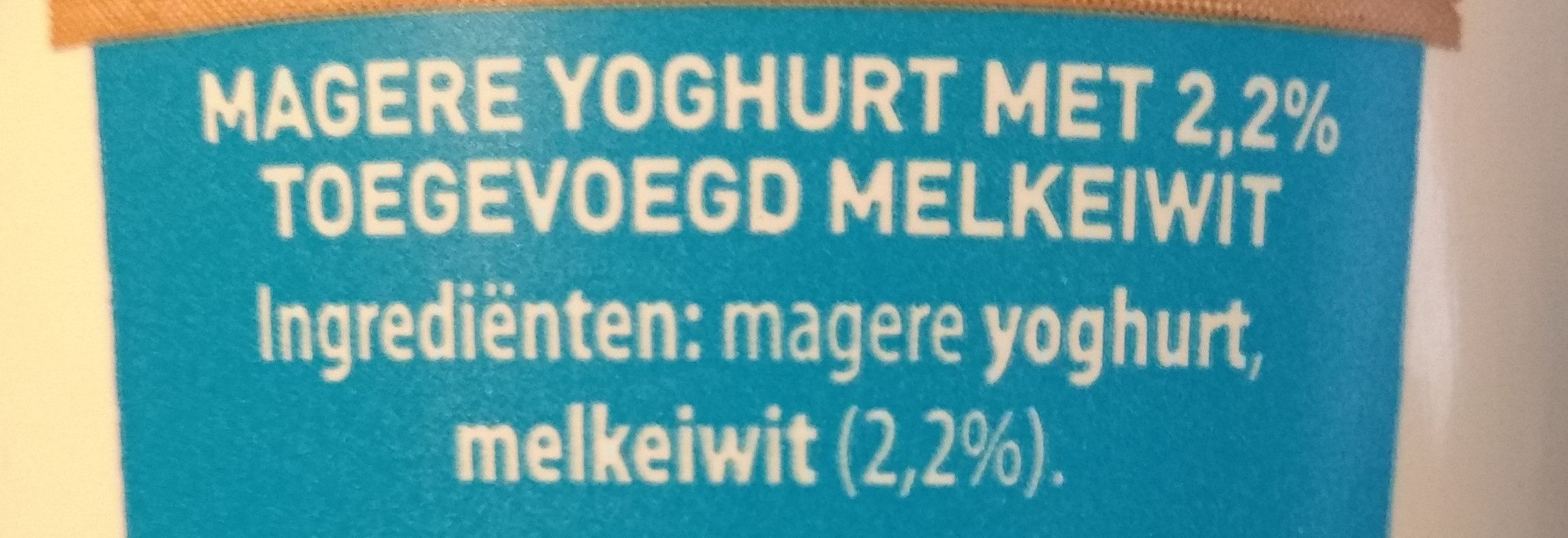 Yoghurt Griekse stijl - Ingrediënten