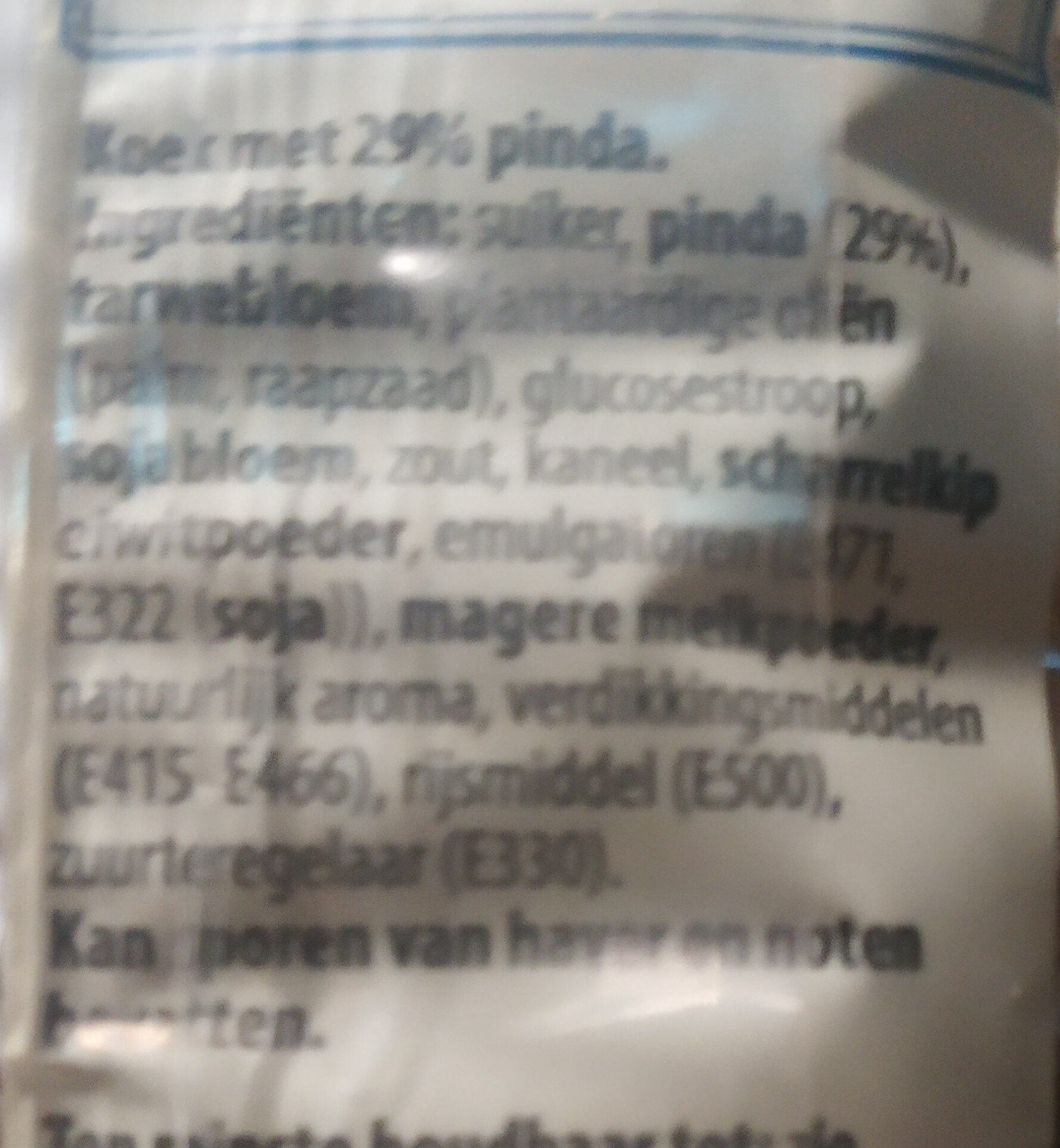 Kletskoppen - Ingredients - nl