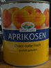 Aprikosen – Choice – halbe Frucht geschält, gezuckert - Product
