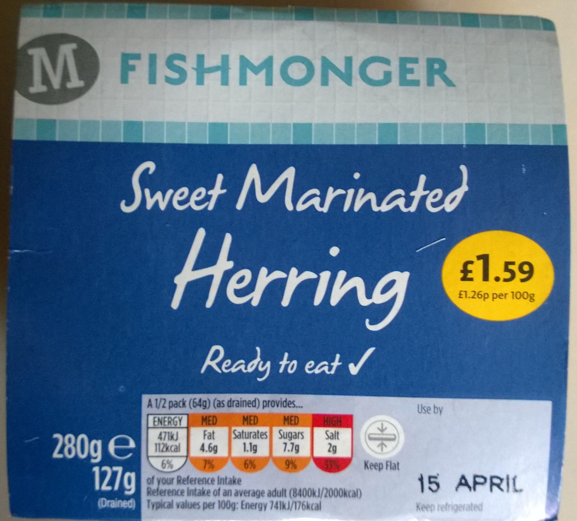Sweet Marinated Herring - Produkt - en