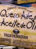 Queso Añejo aceite de oliva - Product