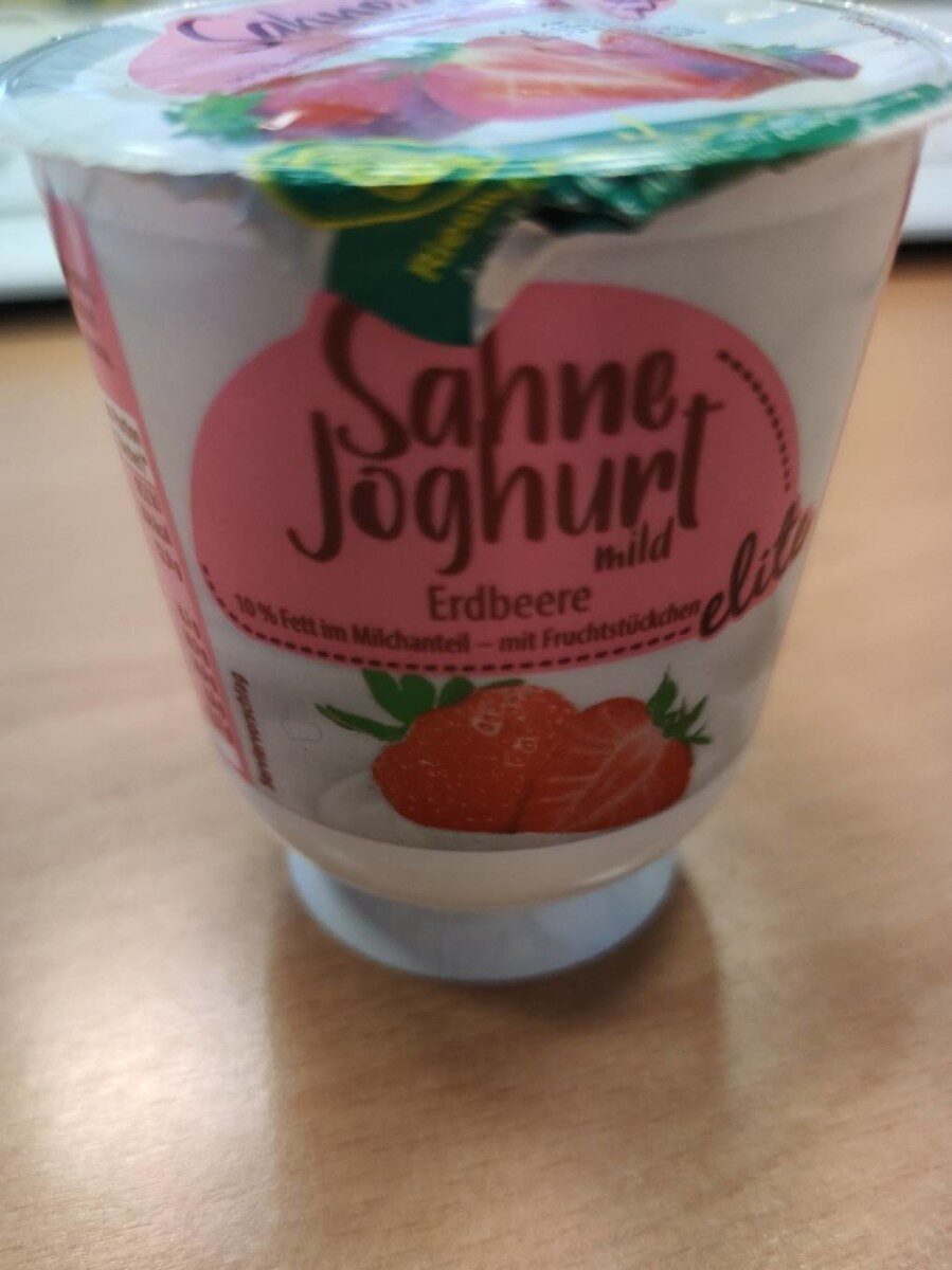 Sahne Joghurt Erdbeere - Produkt