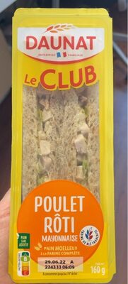Daunat Poulet rôti mayonnaise - نتاج - fr