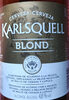 Cerveza karlsquell blond - Produto
