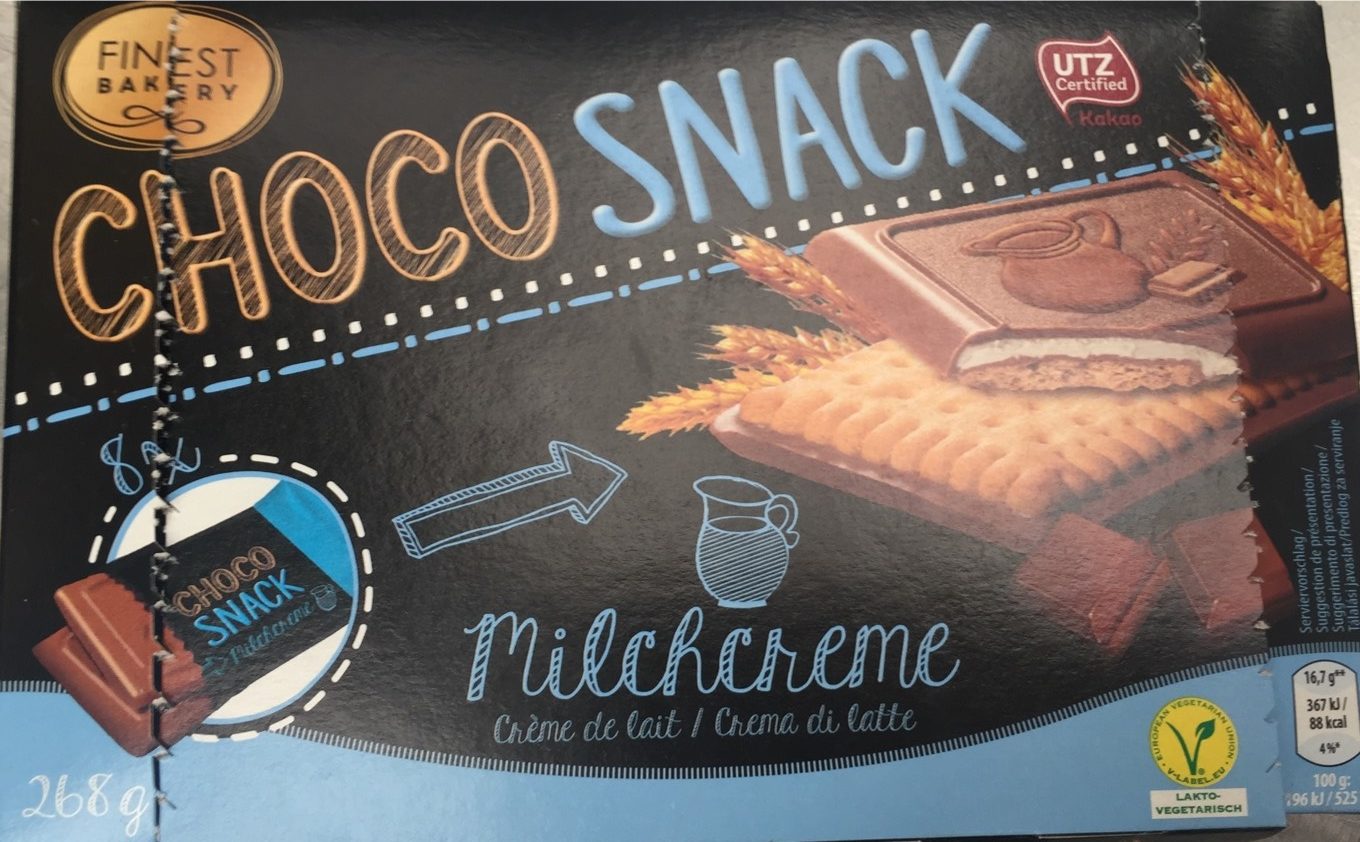 Choco Snack, Latte Macchiato - Produit