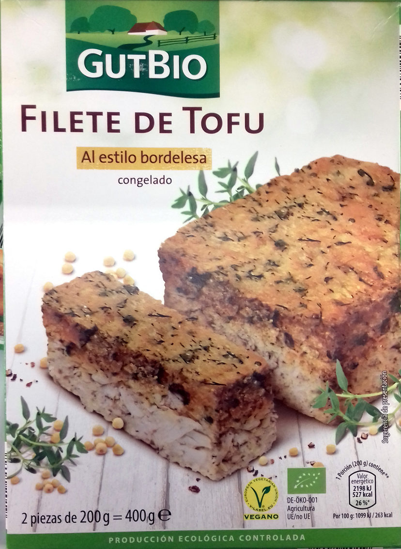 Filete de tofu al estilo bordelesa - Product - es