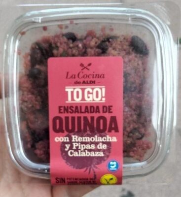 Ensalada de quinoa con Remolacha y Pipas de Calabaza - Producte - es