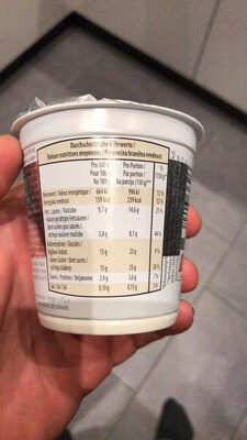 Joghurt - Valori nutrizionali - fr