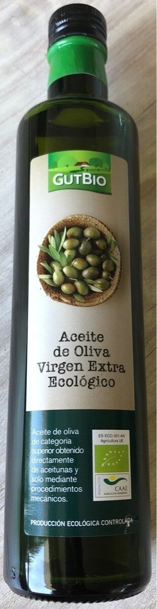 Aceite de Oliva Virgen Extra Ecologico - Produit - es
