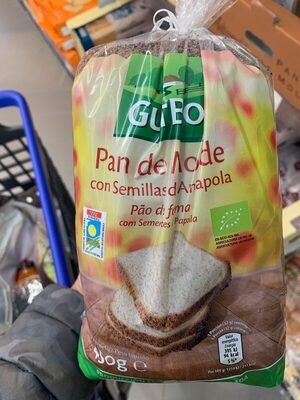 Pan de molde con semillas de amapola - Product - es