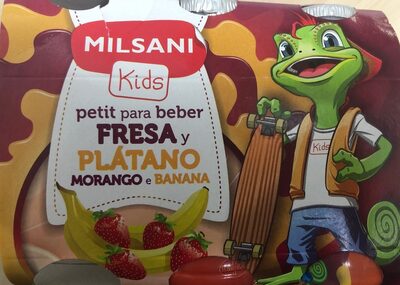 Petit para beber - Fresa y plátano - Product