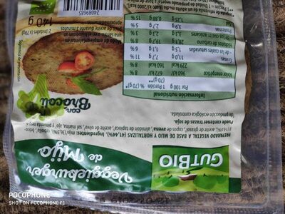 Veggieburguer de Quinoa con calabaza - Ingredientes