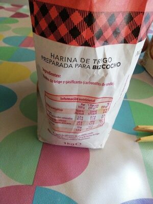 HARINA PARA ELABORAR BIZCOCHO - Ingredients - es