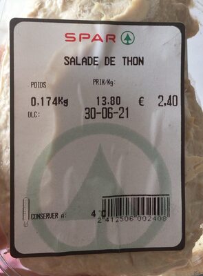 Salade de thon - 1