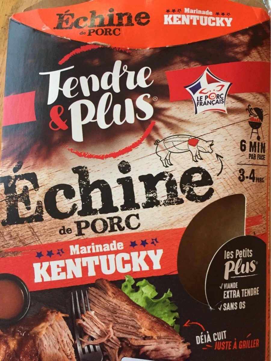 Échine de Porc Marinade Kentucky - Produit