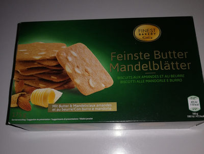 Biscuits aux amandes et au beurre - Prodotto - fr